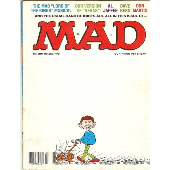 MAD Magazine #210 OCT 1979