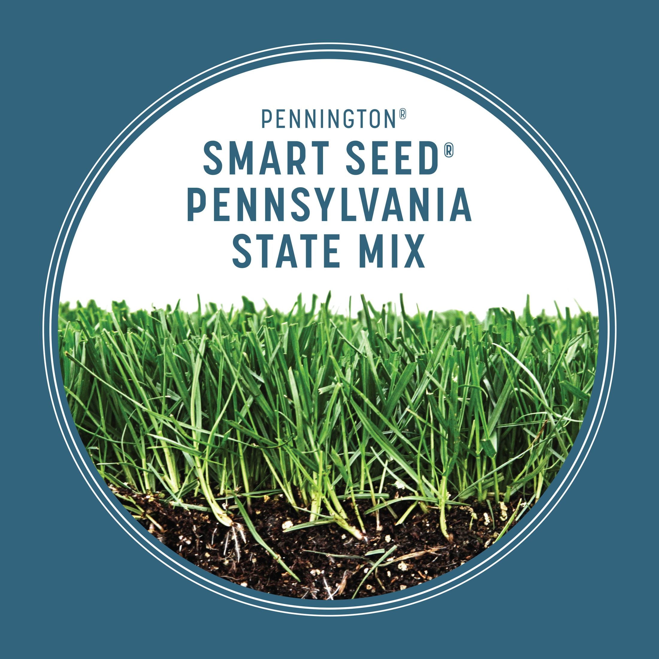 Pennington Smart Seed Pennsylvania State Grass Seed Mix, for Sun to Partial Shade, 7 lb.