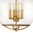 thumbnail image 5 of 3934HB-Hinkley Lighting-Calvin - 4 Light Medium Orb Pendant in Mid-Century Modern Style - 15 Inches Wide by 16.25 Inches High-Heritage Brass Finish, 5 of 5