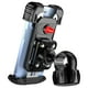 thumbnail image 1 of Soporte para teléfono para bicicleta: soporte para motocicleta con rotación ajustable de 360°, clip universal para manillar de scooter para teléfonos inteligentes de 5,1" a 6,8", 1 of 7