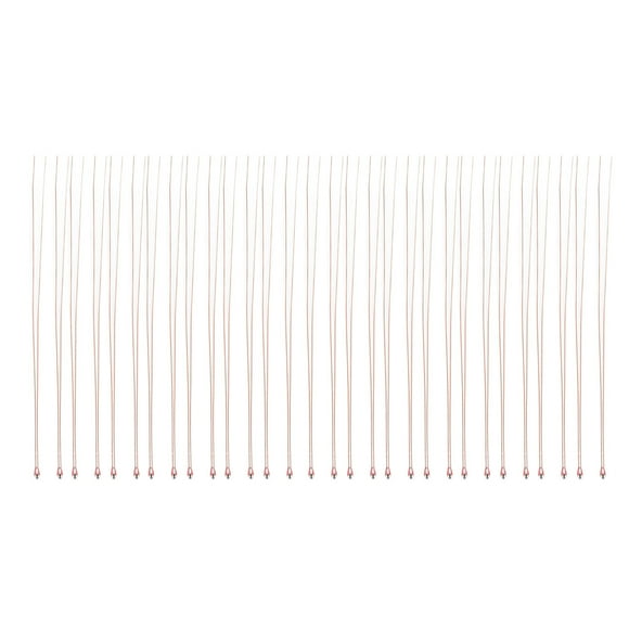 Thermistor Scellé en Verre, Ensemble de 30 Résistances Thermiques en Film Métallique Résistant à la Température de 300 Degrés Celsius pour Stylo d'Impression 3D MF51 502F B3950 L65 5K B3950,MF51 103F B3950 L65 10K