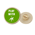 thumbnail image 1 of Broche de Oro Metálico Circular Caballo Unbranded, 1 of 3