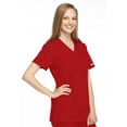 thumbnail image 5 of Cherokee Workwear Women's Scrubs Top Mock Wrap Tunic 4801, 5 of 5