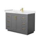 thumbnail image 4 of Wyndham Collection Wcf2929-48S-Vca-Mxx Miranda 48" Free Standing Single Basin Vanity Set -, 4 of 7