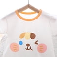 thumbnail image 3 of Cotton Bubble Romper Baby Boys Girls Oversize Tshirt Bodysuit Short Sleeve Infant Summer Clothes 6-12 Months 12-24 Months 2t 3t 4t 5t 6t 7t 8t 9t Children 6-9 Months, 3 of 4