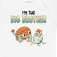 thumbnail image 4 of Inktastic I'm the Big Brother Ankylosaurus Bros Boys Baby Bodysuit, 4 of 5