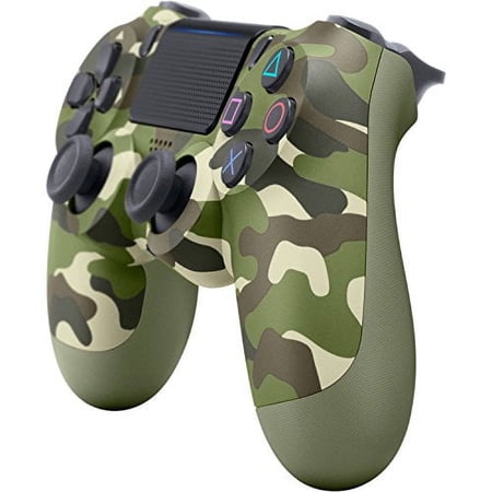 Wireless Controller for PS4, DualShock 4 - Green Camouflage