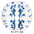 thumbnail image 2 of VEVOR Bumper Bubble Soccer Ball, 4 ft/5 ft (1.2 m/1.5 m) Dia Inflatable Bumper Ball, Inflatable Body Zorb Ball for Kids Adults, Blow It Up in 5 Min, for Backyard, Park, Beach, Playing Center, 2 of 9