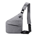 thumbnail image 1 of Bolso bandolera antirrobo para hombre y mujer, bolso flexible Personal, bolso bandolera ligero para deporte de viaje, 1 of 5