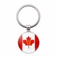 thumbnail image 1 of Canadian Souvenir Keychain Durable Metal Carabiner Clip For Keys Luggage Backpack And Giving, 1 of 4