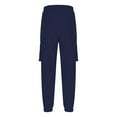 thumbnail image 6 of Kalauyu Men's Corduroy Cargo Sweatpants Joggers Casual Pants with Pockets for Hiking Athletic Fitness, 6 of 6