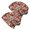 Brown Christmas Dessert Pattern, variant on Christmas Bird Pine Cone Pattern 2 Pack Slouchy Beanie Hat, Sleep Head Cover with Stretchy Fabric & Soft Texture, Stretchy Polyester Gifts for Birthday Christmas Thanksgiving
