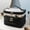 Noir 6658, variante sur Liquidation! Trousse Cosmétique à Double Couche Couleur Unie Transparente Lavage Portable INS Mode Voyage Portable Grande Capacité Sac de Rangement Liste de Souhaits Aubaines du Jour #75