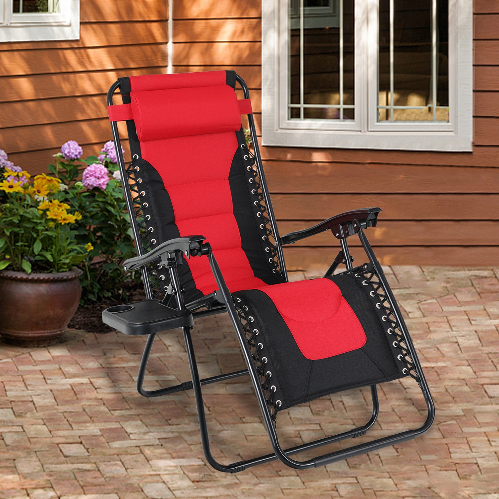 Lounger Chair Red Anti Gravity Chair Zero Gravity Chair Rona