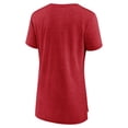 thumbnail image 3 of Women's Red Texas Tech Red Raiders Past Script Tri-Blend T-Shirt, 3 of 3