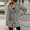 White coat for women, variant on Usmixi Trench Jacket for Women Womens Woolen Overcoat Fashion Plaid Print Button Down Lapel Blazer Coats Long Sleeve Business Suit Jacket Outwear with Pocket Winter Trench Jacket