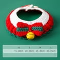 thumbnail image 3 of collares de gato Lana De Punto Navidad Gato Collar Bufanda Cuello Joyería Collar Campana L Campana L Magideal collares de gato, 3 of 7