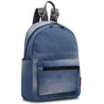 thumbnail image 2 of Bravo BTS Mini Backpack, Beautiful Fashion Design Casual Daypack, All Purpose Usage Bag 10" (Denim Blue), 2 of 6