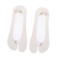 thumbnail image 3 of Dos calcetines de los pies, calcetines de punta de tobillo delgados antideslizantes para niñas deportivas informales al aire libre, gris, 3 of 8