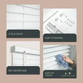 thumbnail image 2 of Regal estate Cordless 2" Flat Slat Venetian Blinds, 54.5"W x 48"H, White, 2 of 6