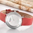 thumbnail image 2 of Curren 9033 Red Watches For Women Ladies Dress Quartz Genuine Leather Wrist Watch Simple Classic Female Clock Bayan Kol Saati - Quartz Wristwatches, 2 of 6