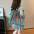 thumbnail image 2 of Bolso Mano Tejido A para Mujer Rayas Al Aire Libre La, 2 of 9