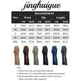 thumbnail image 6 of jinghuiyue Women Leggings High Waist Tummy Control Stretchy Flare Yoga Pants Pleated Side Drawstring Skirted Legging XXL, 6 of 6