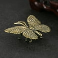 thumbnail image 6 of Taosunzt Butterfly Figurine Miniatures Desktop Ornament Waterproof Realistic DIY Insect Statue Home Decoration Crafts Accessories Antique Bronze, 6 of 13
