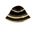 thumbnail image 1 of Gorro de punto de Cachemira para mujer, gorro de lavabo con gancho de ganchillo hecho a mano, protector solar de primavera y verano, combina con todo, 1 of 5