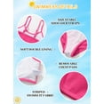 thumbnail image 6 of Uccdo 7-16T Girls Summer Swimsuits, Teenager Big Girls Solid Bikinis Bathing Suit, 2 Pieces, Size 8-13 Years, 6 of 7