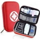 thumbnail image 1 of Botiquín de primeros auxilios de EVA negro para exteriores, mini botiquín médico, solución completa para automóvil, viajes, oficina, caminatas, deportes, hogar, negocios. JM, 1 of 5