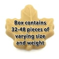 Nova Maple Candy Pure Maple Sugar Leaf Candy (16 Ounces (1 Pound
