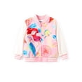 thumbnail image 1 of Chaqueta Disney Princess Ariel Varsity Bomber Girl 2T Official, 1 of 5