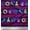 Dark Purple, variant on Soimoi Black Cotton Voile Fabric Christmas Tree & Gift Text Printed Craft Fabric by the Yard 42 Inch Wide