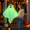 thumbnail image 5 of ShengapQ Glowing Ghost Hanging Ghost Lamp Pendant, Halloween Outdoor Decoration, Spooky Atmosphere for Yard, Weatherproof and Easy to Install Halloween Prop, Eerie Lighting for Unique Garden Decor, 5 of 9