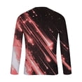thumbnail image 4 of Blusas y camisas de manga larga y cuello redondo para hombre, camisetas casuales con estampado de moda y cuello redondo, blusas de licra de manga corta para hombre., 4 of 4