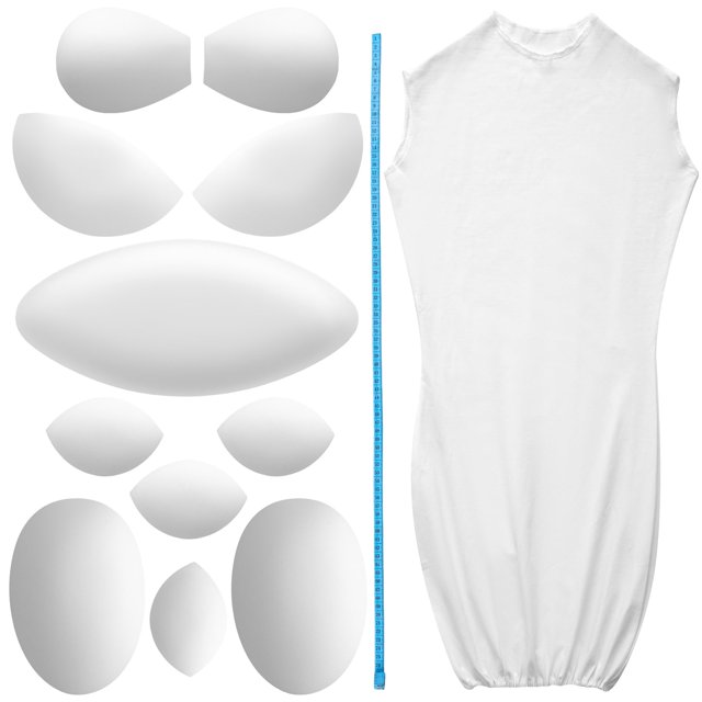 Set de acolchado Jecery Pro Modular, 13 unidades, para mujer