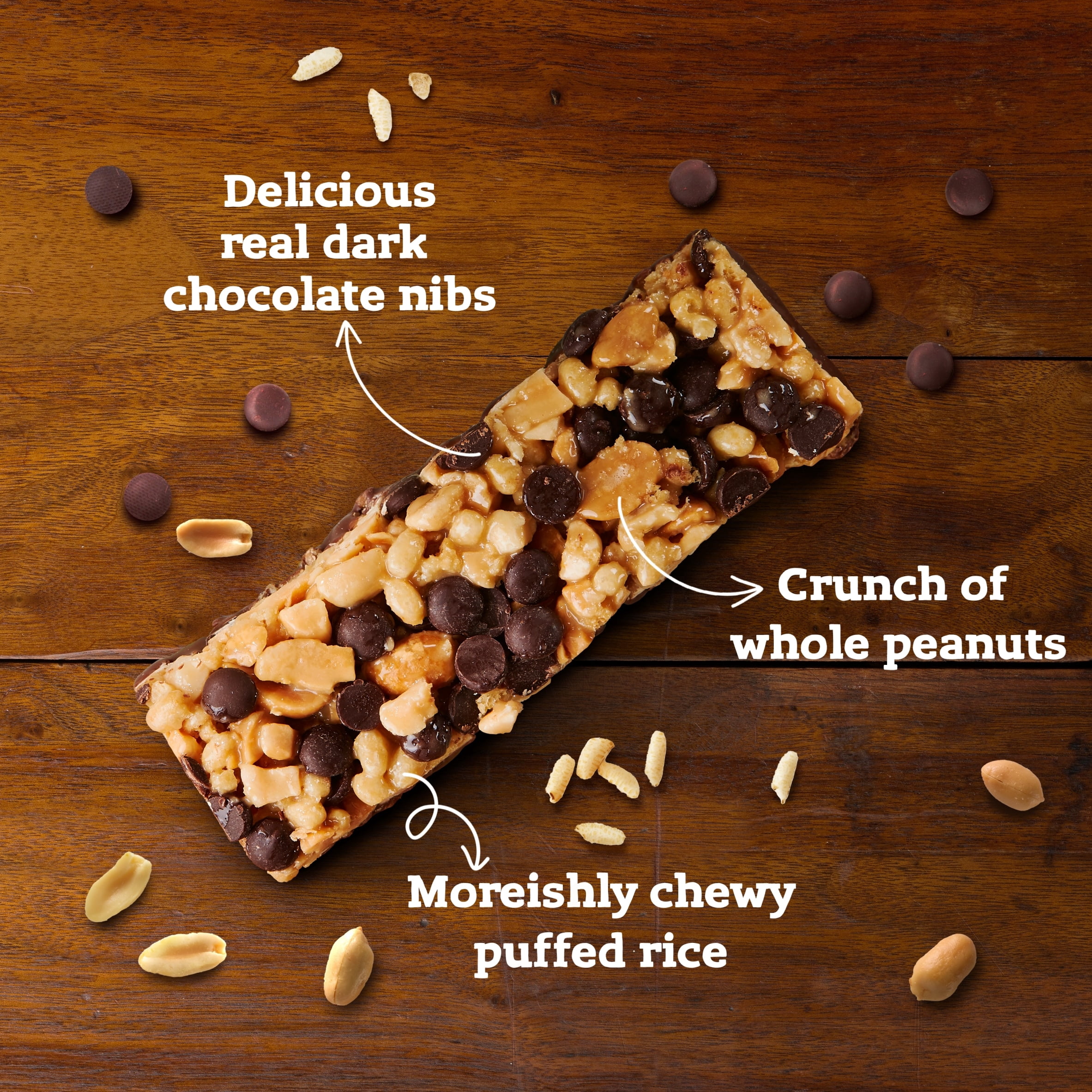 Nature Valley Protein Peanut & Chocolate Cereal Bars 40g, Imported from Britain