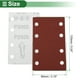 thumbnail image 4 of 50 Pcs Papel de Lija Rectangular 8 Agujeros 2000 Grano Discos de Lijado para Reacondicionamiento Automotriz y Trabajos en Madera, 4 of 7