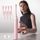 thumbnail image 1 of Cepillo de dientes eléctrico con 8 cabezales | 6 modos de velocidad y temporizador de 2 minutos | Resistente al agua IPX7 y base de carga magnética para adultos y viajes, 1 of 9