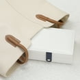 thumbnail image 5 of Unique Bargains Travel Jewelry Box Small Portable PU Leather Jewelry Organizer Storage White, 5 of 7