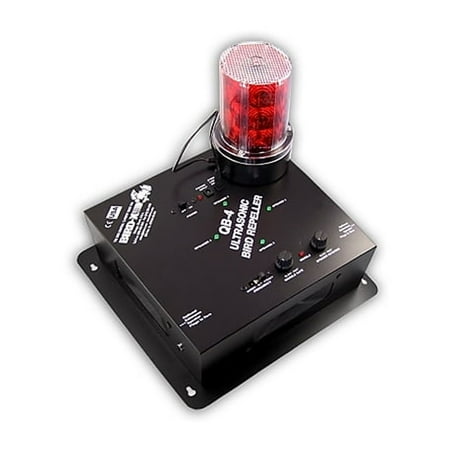 Bird-X Electronic Bird Repeller,12 in H,12 in W QB4+S