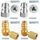 thumbnail image 2 of 90° Quick Coupler Valve Adapter Kit for AC Fitting Conversion, R12 to R134A Retrofit Solution, 2 of 5