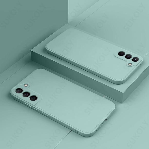 Para Samsung S20 S21 FE 5G A51 A71 A50 A70 S23 S21 S22 Ultra Plus funda de silicona líquida para A54 A52 A32 A72 A12 A53 A13 5G cubierta Tan Jianjun unisex