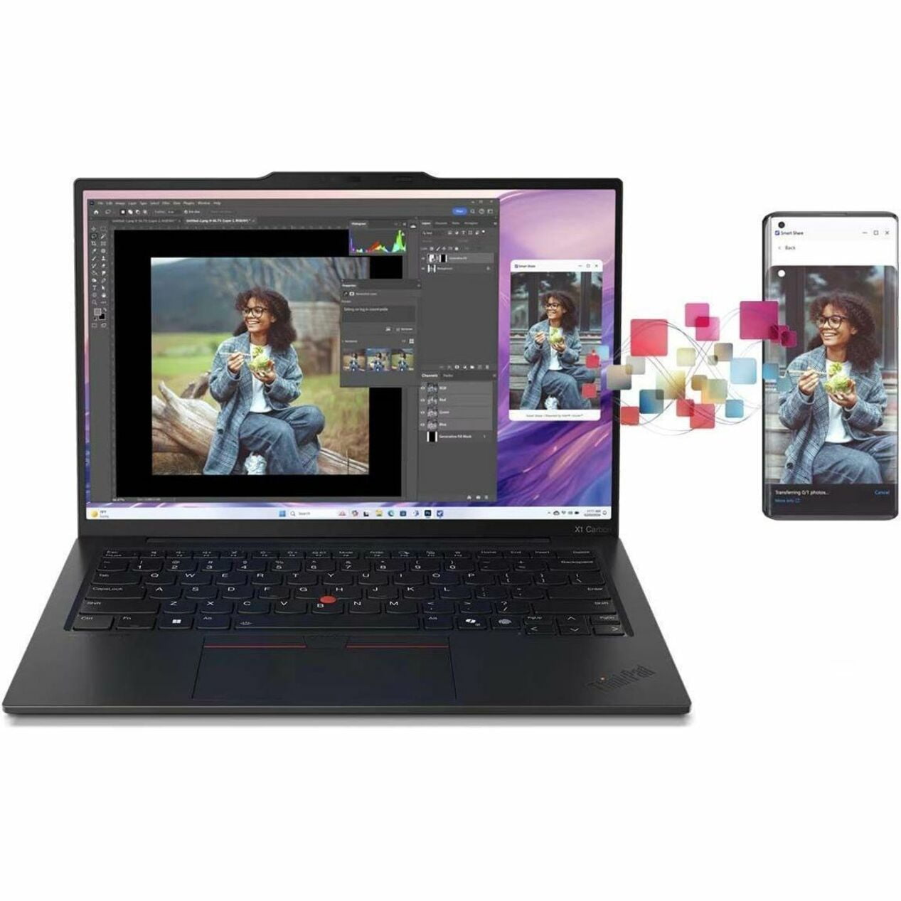 Lenovo ThinkPad 14" Ultrabook, Intel Core Ultra 7 258V, 2TB SSD, Windows 11 Pro, 21NS0013US