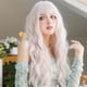 thumbnail image 5 of Peluca Femenina en Cabello Largo Rizado Natural onlyliua Estilo en Rojo, 5 of 7