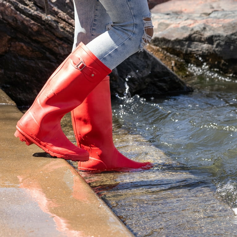 Size 8 rain deals boots