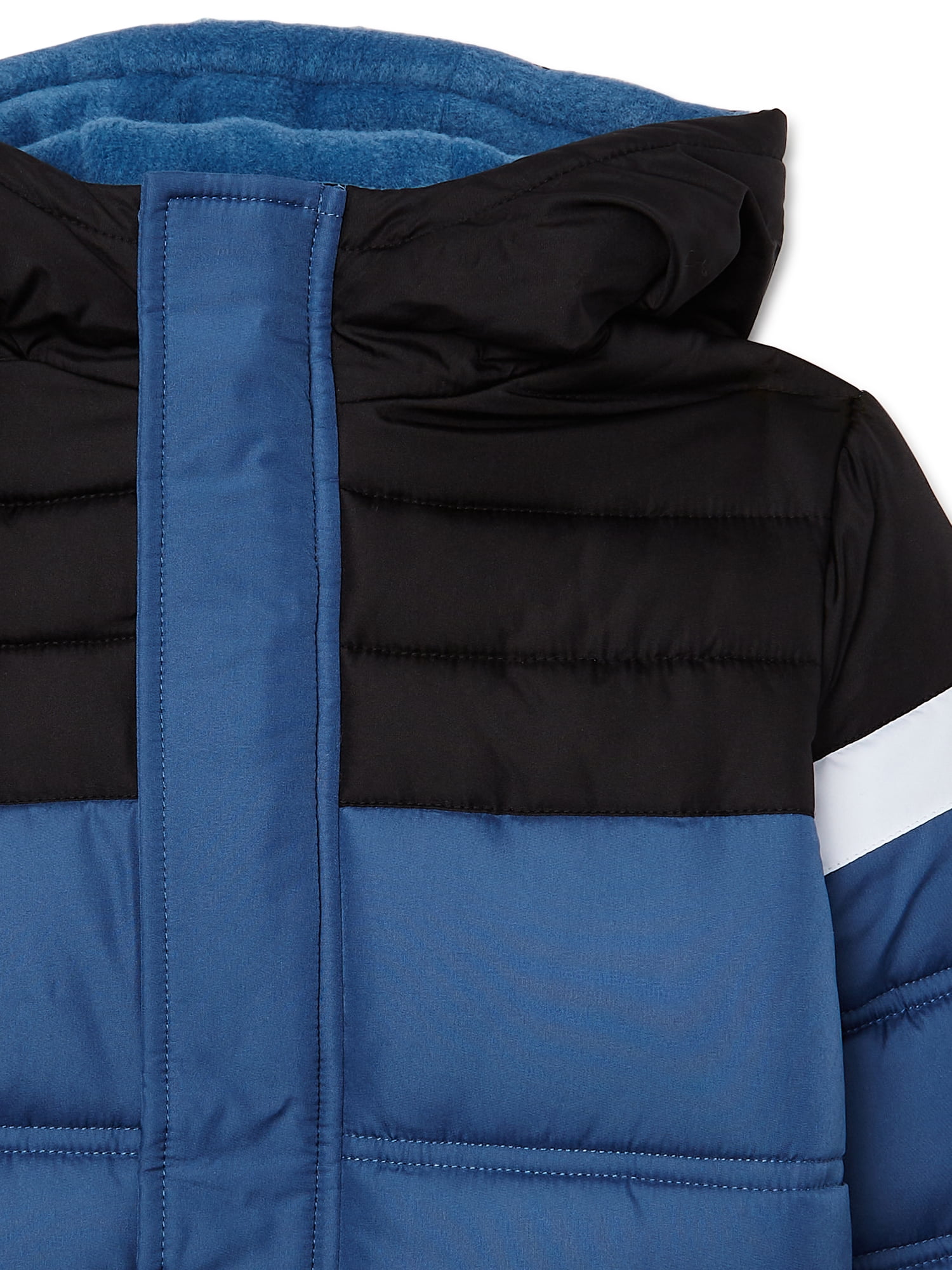 IXtreme Baby & Toddler Boys' Colorblocked Puffer Jacket with Hood, Sizes 12M-4T