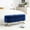 Blue, variant on Storage Ottoman Bench | For Afternoon Tea & Relaxing | Pneumatic Rods for Smooth Lift | Solves Seating & Storage Problems
