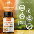 Turmeric Curcumin Liquid Softgels 1500mg, Best Absorption Curcuminoids